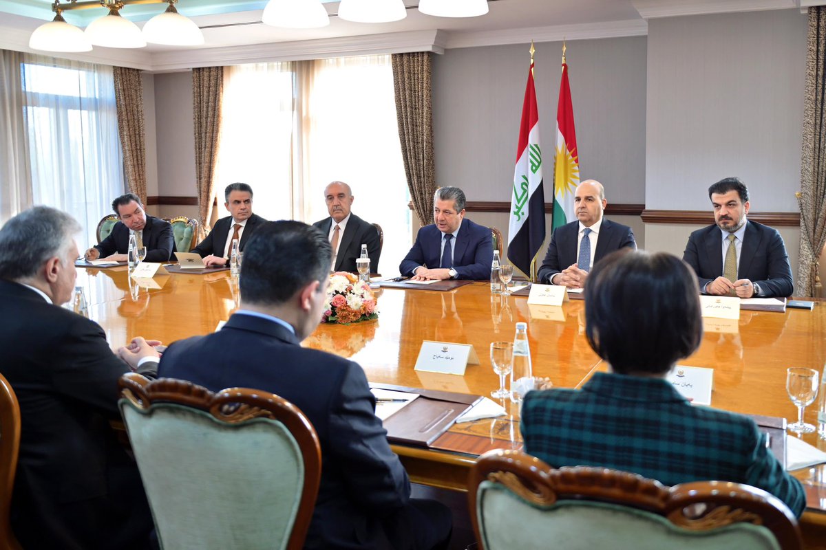 BayanRahman's tweet photo. Prime Minister @masrourbarzani today chaired a special meeting to tackle air pollution, stressing that protecting the public’s health and safeguarding Kurdistan’s environment are a priority for the government. The following decisions were made:

1.
From today, factories and refineries operating outside of regulations and causing environmental harm will face legal action. 

2.
Illegal production and smuggling of harmful fuels is banned. Associated gas-flaring in oil fields must be strictly limited. 

3.
Private generators must install filters for noise and emissions, as outlined in government guidelines. Violators will be held accountable.

4.
The use of polluted water for irrigation must stop.