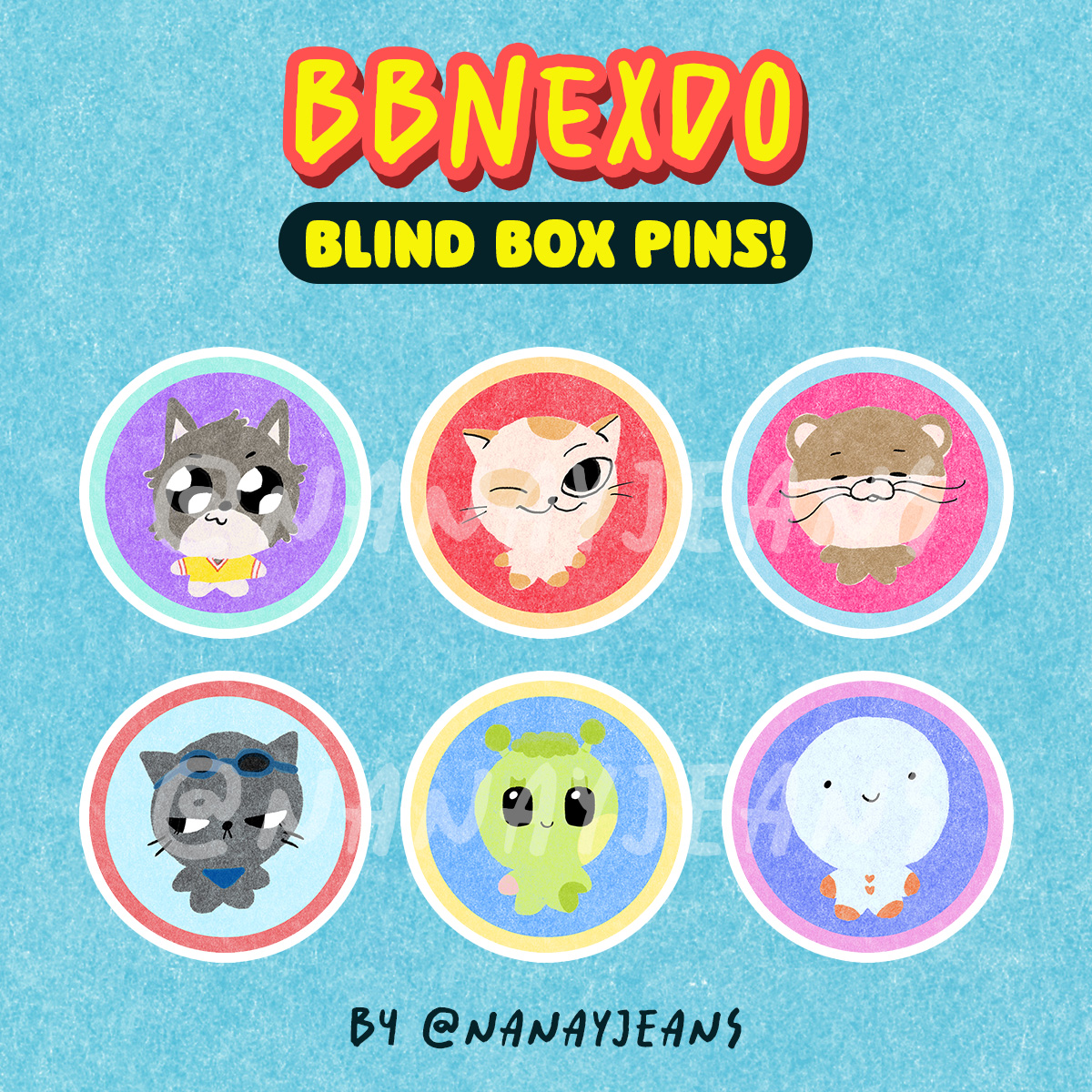 ☆ bnd in manila freebies ☆
𓏳 blind box pins (~1.25") 
𓏳 strictly 1:1
𓏳 v limited qty

see u if i see u!! 🤠
#KNOCK_ON_Vol_1 #BOYNEXTDOORinMANILA #KNOCK_ON_Vol_1_IN_MANILA