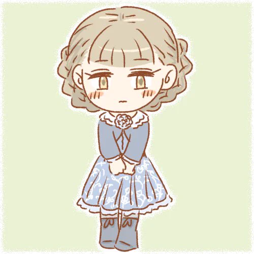 姪っ子ちゃんがオシャレしたい服や髪型を私が描く遊びをしました。今日は不評でした(原因:鼻が無い) 