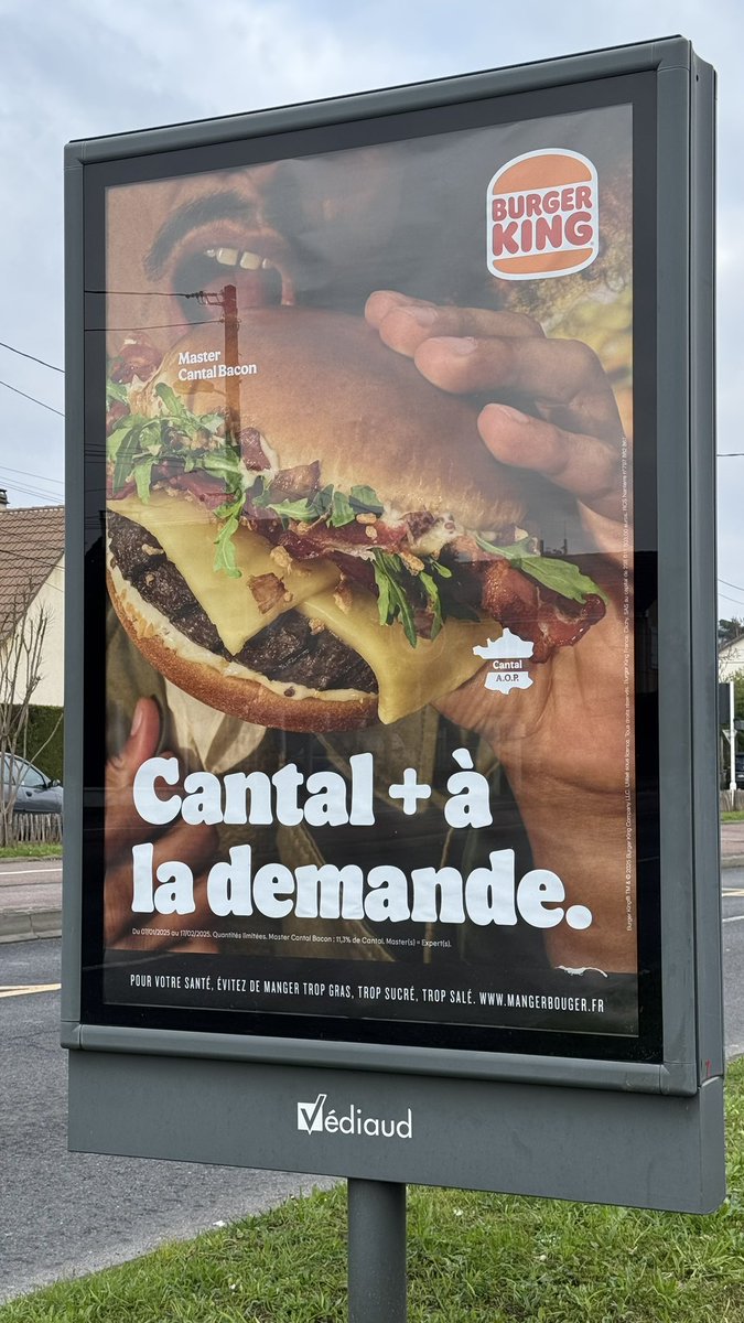 Jeancointre's tweet photo. Salut @BurgerKingFR, je vous recommande Le Comté de Montecristo en ce moment ! Fameux 👌🏼#canalplus https://t.co/xL5QudnYyD