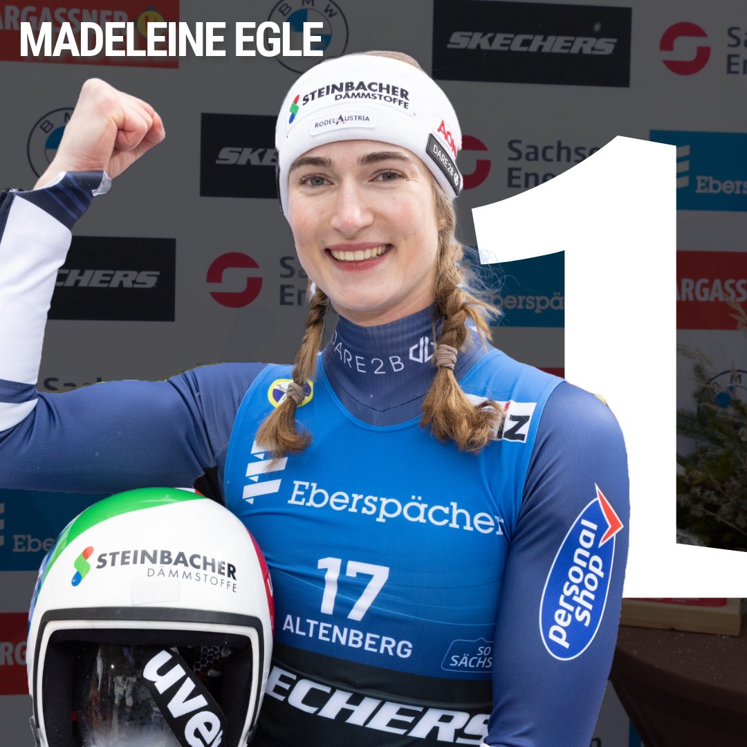 FIL_Luge's tweet photo. Madeleine Egle 🇦🇹 takes the victory in Altenberg 🥇🥳

🥈 Anna Berreiter 🇩🇪
🥉 Merle Fräbel 🇩🇪

#LugeLove #LugeWorldCup #visitsaxony #SlidingSeason #BobsleighAndLuge #EBERSPÄCHER #sledding #luge #simplysaxony #weltcup #worldcup #sachsenenergieeiskanal #rudschnguggn #urlaubsregionaltenberg #bobbahnaltenberg