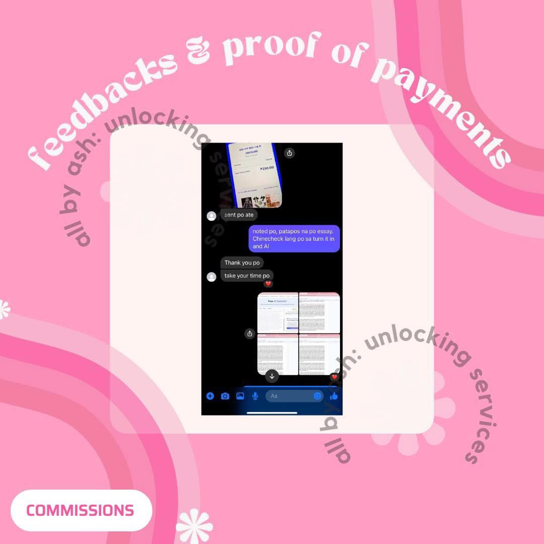 TASK: SHORT STORY

Here’s another successful transaction. Thank you very much for trusting me and my works 🫶🏻✨

I'm open for rush/non-rush commissions, just DM me for inquiries. 📩

You can visit my FB: Alaia Digitals for more proofs 💗✨