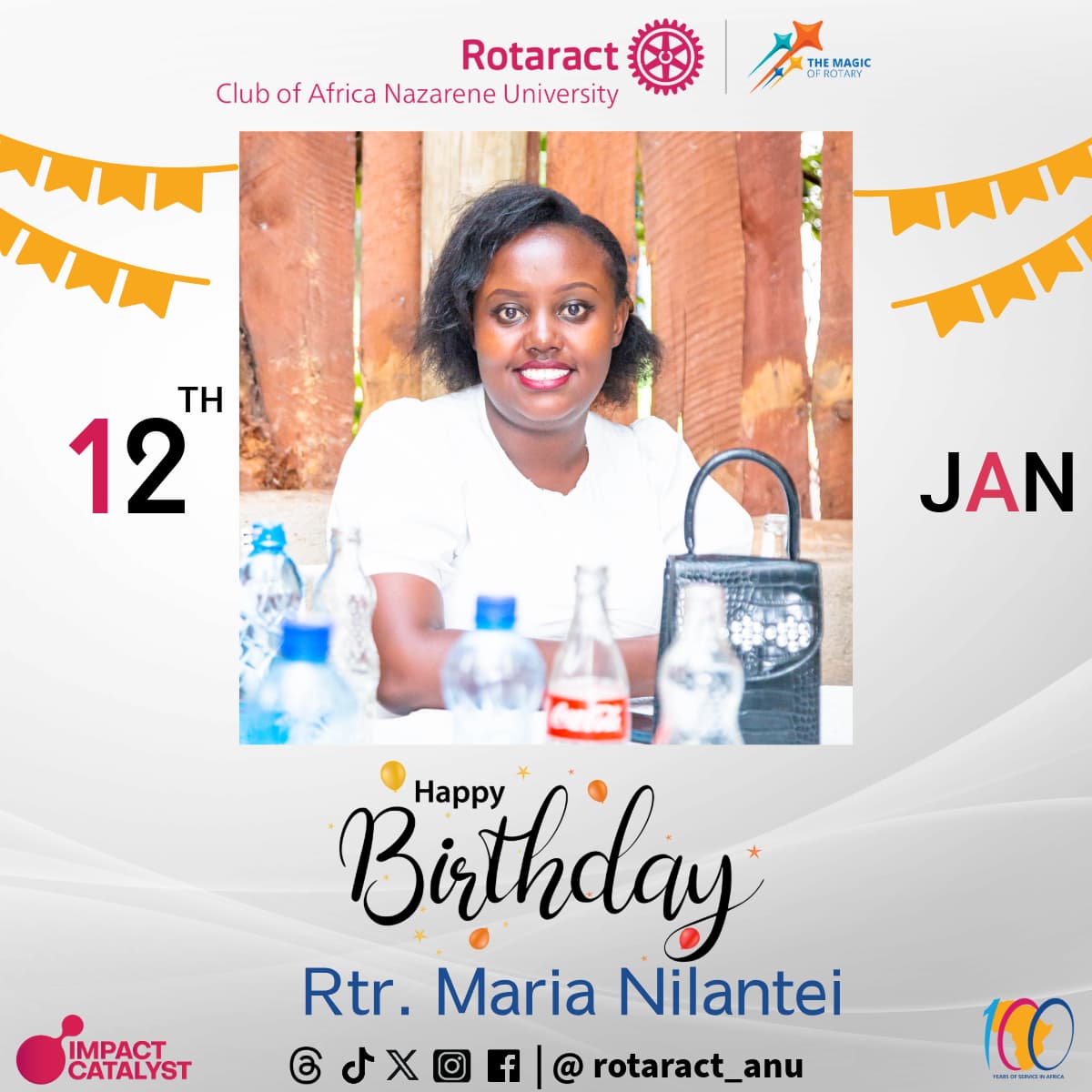 Rotaract Club of Africa Nazarene Uni tweet media