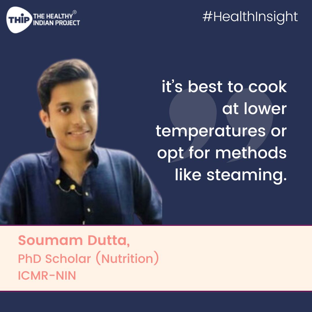 ThipMedia's tweet image. Cooking Tip: It’s best to cook at lower temperatures or opt for methods like steaming to preserve nutrients in your food.

#HealthyEating #NutrientPreservation #SteamCooking #LowTempCooking #HealthyLifestyle
