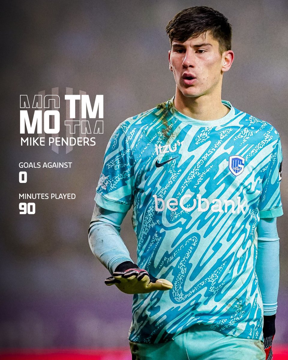 KRCGenkofficial's tweet photo. 2 clean sheets in 1 week. Well done, Mighty Mike! 🔥🧤 

🥇Mike Penders
🥈Bryan Heynen 
🥉Jarne Steuckers 

 #mijnploeg #krcgenk https://t.co/eegsK3wJt9