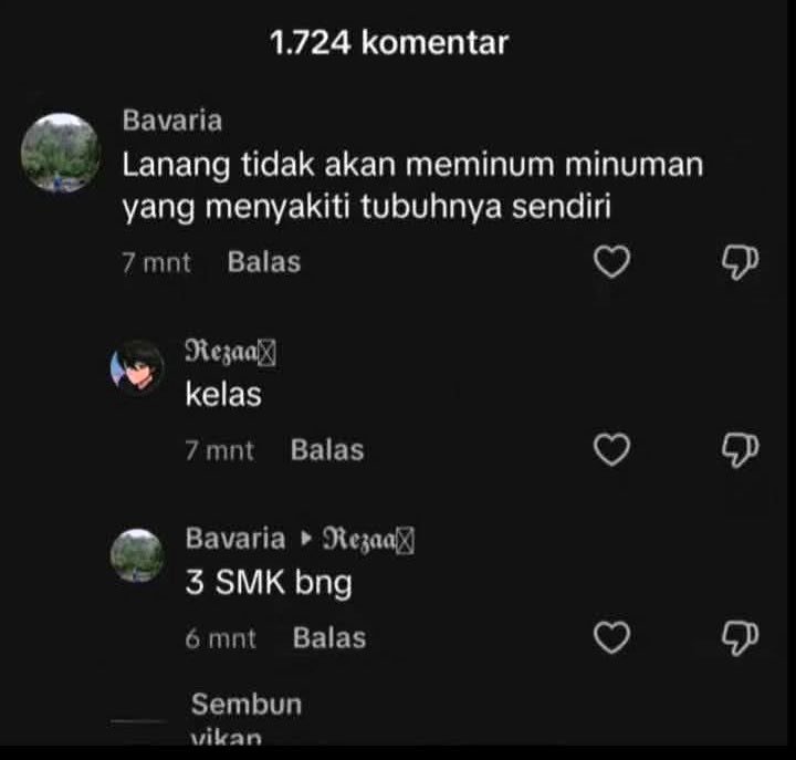 Wisangg40375972's tweet photo. @tanyakanrl Masih ngakak kalo baca ini https://t.co/D5pZYWxlsM