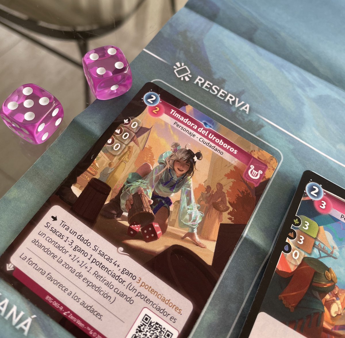 sejomora's tweet image. Lo bonito que es el arte de #Altered 💖✨

Me da miedo haber caído en la droga de un tcg 🙈😭