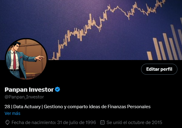 🔹Un mes en la comunidad de FinX, y ya he visto de todo: desde papa inversores hasta dividenderos y frikis de los ETFs. ¡Qué diversidad! 😂

Pero esto me ha hecho pensar: ¿Qué puedo aportar yo que sea diferente?

Para darle mi toque a esta cuenta, voy a cambiar el enfoque:

🔸De