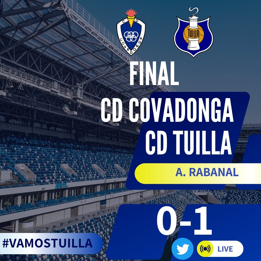 Final final final en el A. Rabanal
<a href="/CDCovadonga/">CD Covadonga</a> 0-<a href="/CDTuillaOficial/">Club DeportivoTuilla</a> 1 Sergio González