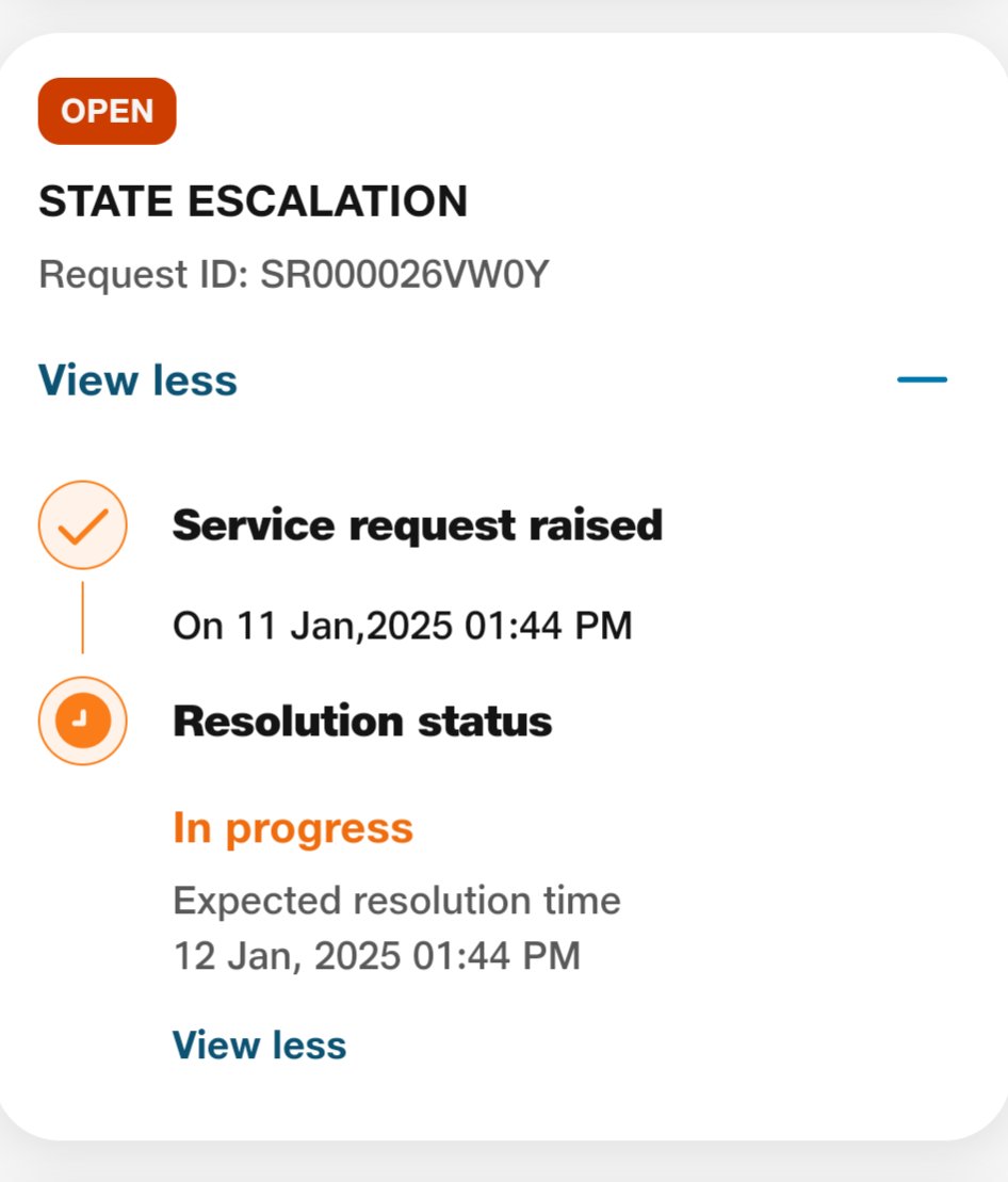 Arsh2529's tweet photo. @JioCare It is now 5:50 PM and a resolution to this issue was promised by Jio by 1:44 PM (screenshot below). The internet connectivity hasn't been restored and neither has Jio customer reached out with any meaningful contact. I will be submitting a complaint to TRAI for breach of QOS code https://t.co/rsDYFeNdgW