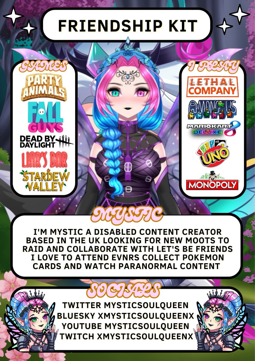 MysticSoulQueen's tweet photo. 🎊🎉JOURNEY TO PARTNER🎊🎉
👉🏻HERE'S MY GOALS TO START👈🏻
👑 AVERAGE 10-15 VIEWERS
🥀 HIT 35 SUBSCRIBERS
👑 REACH 900 FOLLOWERS
🥀 COLLAB WITH FRIENDS
👑 MONTHLY COMMUNITY NIGHTS
🥀 TEAM MYSTICALS EVENTS
👑 BUILD MY BEAUTIFUL COMMUNITY
#TeamSmarties #vtuber #RisingVtuber https://t.co/4sYcHXyfeP
