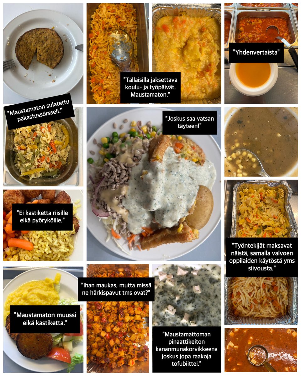 TaijaZeta's tweet photo. En ihmettele ettei kasviperäiset kouluruuat aina maistu esim. Jos toinen ateriavaihtoehdoista on lakto-ovo-vegetaarinen on kasviperäisesti syövillä hyvin erikoiset vaihtoehdot.
Kouluruuan tulee olla maukas, yhdenvertainen ja syrjimätön!
@helsinki tsekkaa: https://t.co/OL0T5UL4VW https://t.co/eL1lD6br9H
