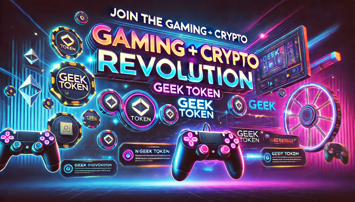 GEEKToken_'s tweet photo. 📢 Rejoins la révolution GEEK Token !
💎 Participe à un projet où gaming et crypto se rencontrent.
🔗 Discord : https://t.co/UGATTaxzOu
🌐 Ne manque pas l’occasion de rejoindre l’aventure.
#CryptoGaming #GEEKToken #PlayToEarn #Web3Gaming #NFTGaming #BlockchainRewards #BNBChain #MetaverseGaming #GamingCommunity #CryptoRewards