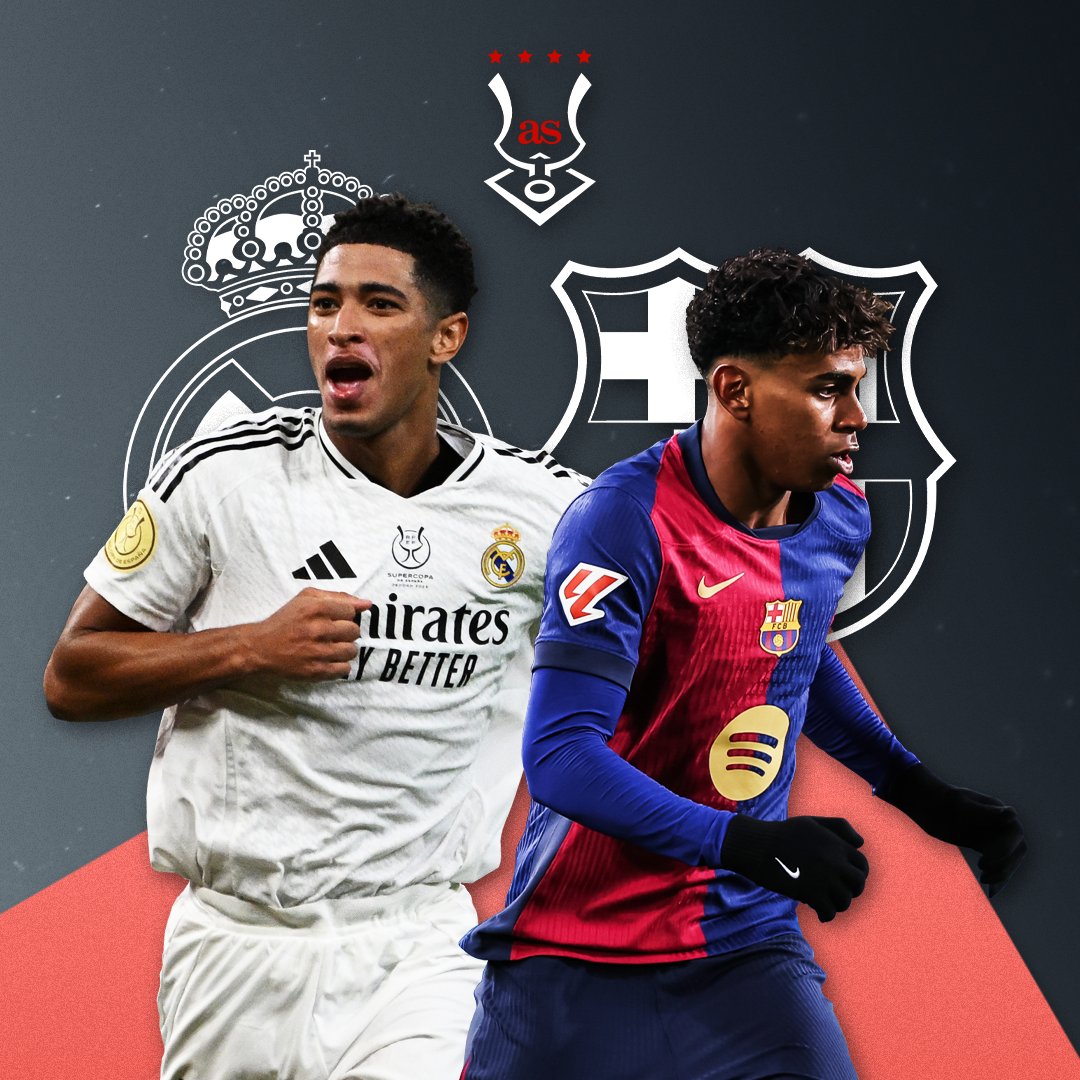 biwenger's tweet photo. 🏆 ¡Hoy tenemos Clásico por la Supercopa!

🤔 ¿Quién ganará?

🔁 Real Madrid

❤️ FC Barcelona https://t.co/d3JOizrWEz