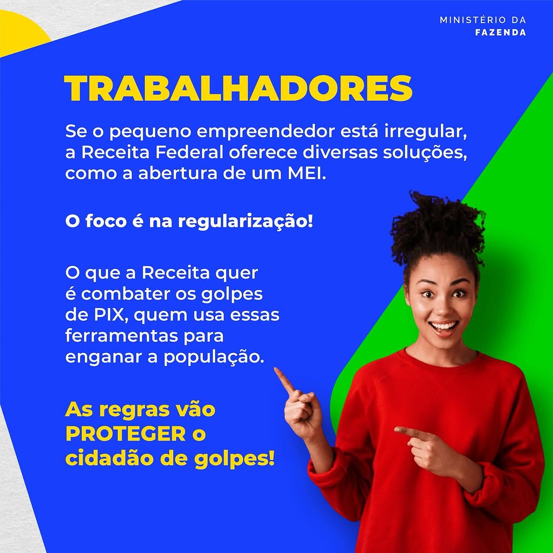 🔍 A <a href="/ReceitaFederal/">Receita Federal</a> está cada vez mais automatizando o processo de coleta de informações, como os dados do PIX, para evitar que os cidadãos tenham que se preocupar com a fiscalização. A ideia é simplificar, não complicar a vida de ninguém!

#ESPALHEAVERDADE!