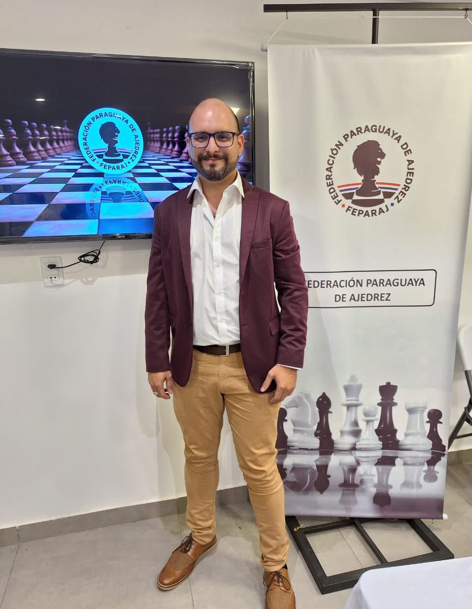 MoisesAraujo_Py's tweet photo. A su Gloria las Obras.

Sin prisa pero sin pausa.

Miembro del Tribunal Electoral Independiente de la Federación Paraguaya de Ajedrez (FEPARAJ) para el Período 2025 - 2026.

@feparaj 

#ajedrez https://t.co/pEce9awk7D