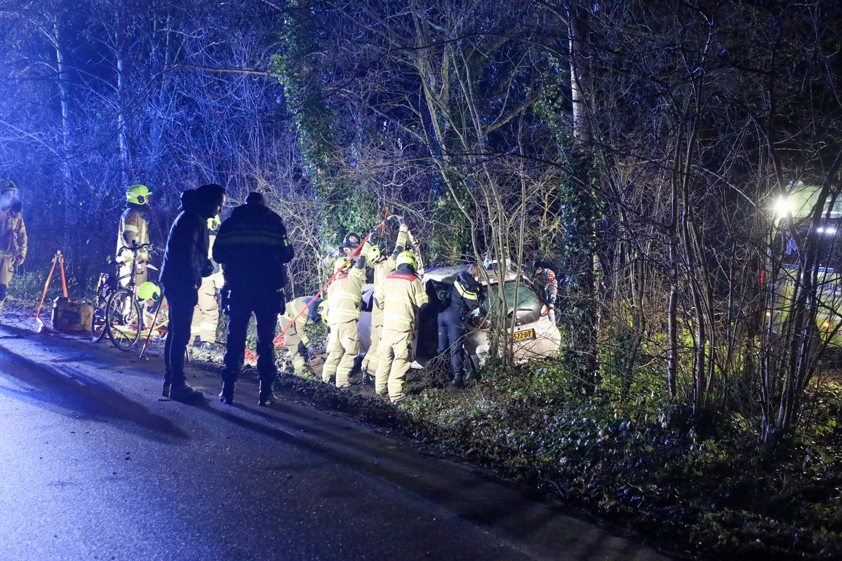 Vrouw gewond bij ongeval Voorthuizen Zeumerseweg