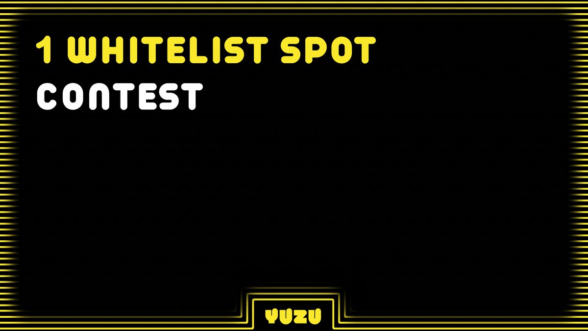 create a post about yuzu, mention <a href="/yuzudotai/">Yuzu | Web3 Gaming AI Agents</a> &amp; win one of the last WL spots for the $YUZU launch!

the post with the most organic engagements (likes + RTs) will win a spot

the post can be a video, explainer thread, meme, or anything similar 💛 we will RT some of the best entries