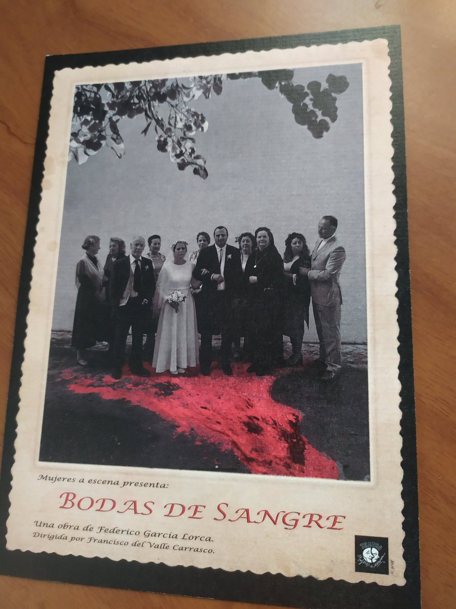 GRayoVictor's tweet photo. Inolvidable la función de "Bodas de sangre" a cargo de @mujeresaescena
anoche en el Teatro "Sierra de Aracena".👏👏👏
Enhorabuena al director y a la compañía. Artistazos. 

Gracias @javier_prieto_m por este regalo. 
Gracias lorquianas, de luna y caballo. https://t.co/Hw1leVrjwP