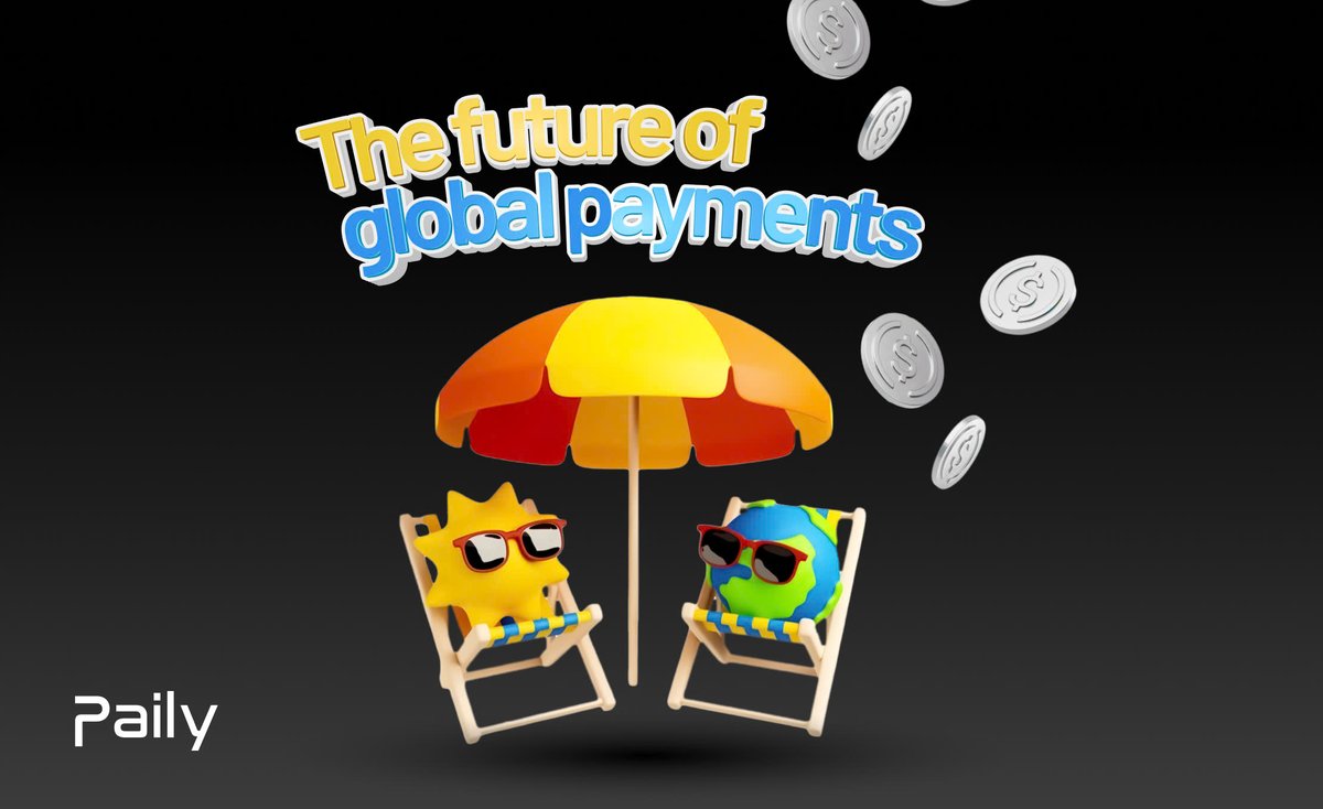 PailyApp's tweet photo. The future of global payments:

🪙You own your coins?
💶You want a seamless payment platform between crypto-fiat?
🧳You prepare money before each trip?

Paily is making every effort to bring crypto to daily life 🚀

Pay & Earn 🫡

All updates will be announced here ➡️ https://t.co/WxHKhs0yJh

#paily #Crypto #payments