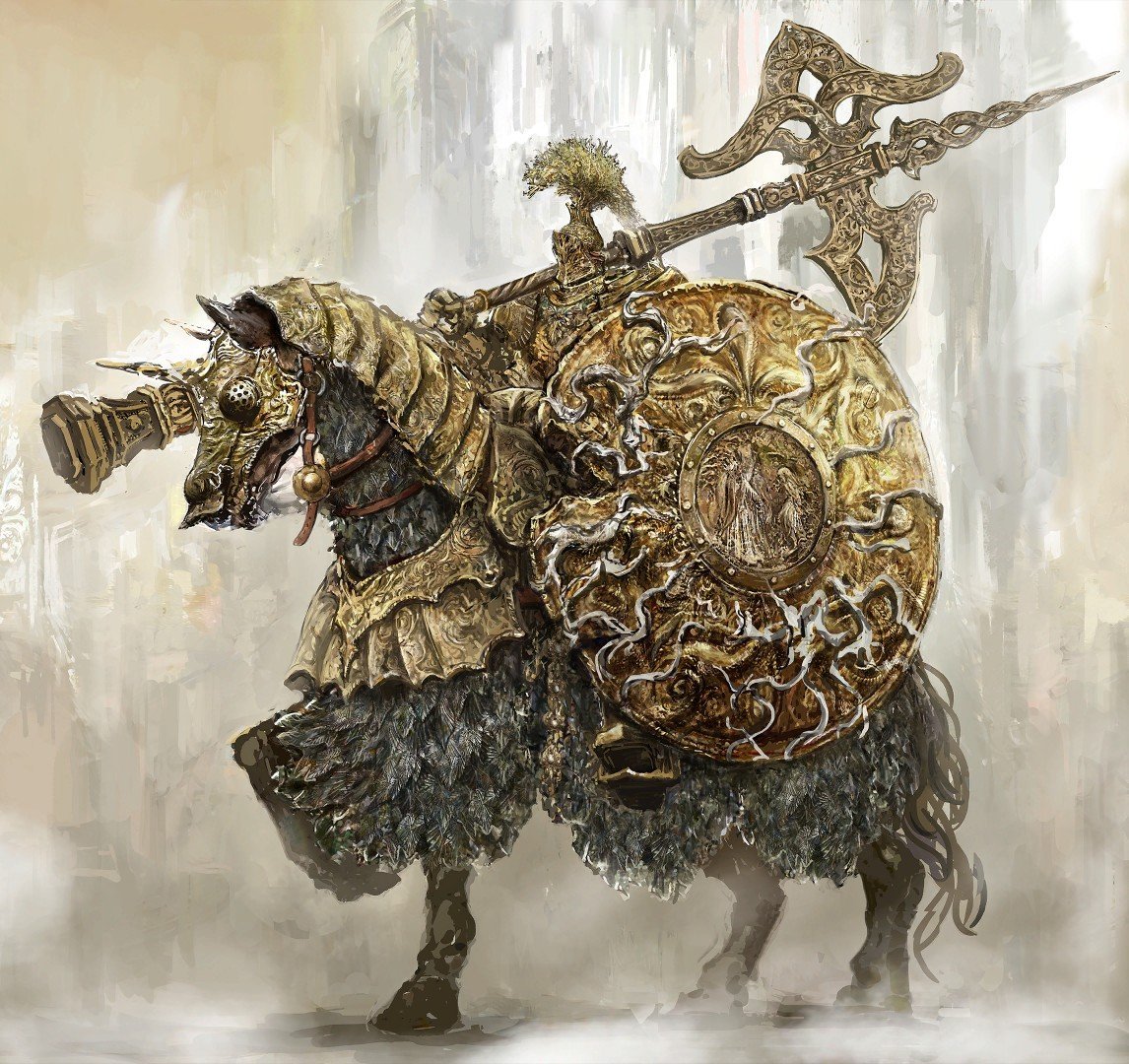 VideoArtGame's tweet image. Concept art | Elden Ring - Tree Sentinel