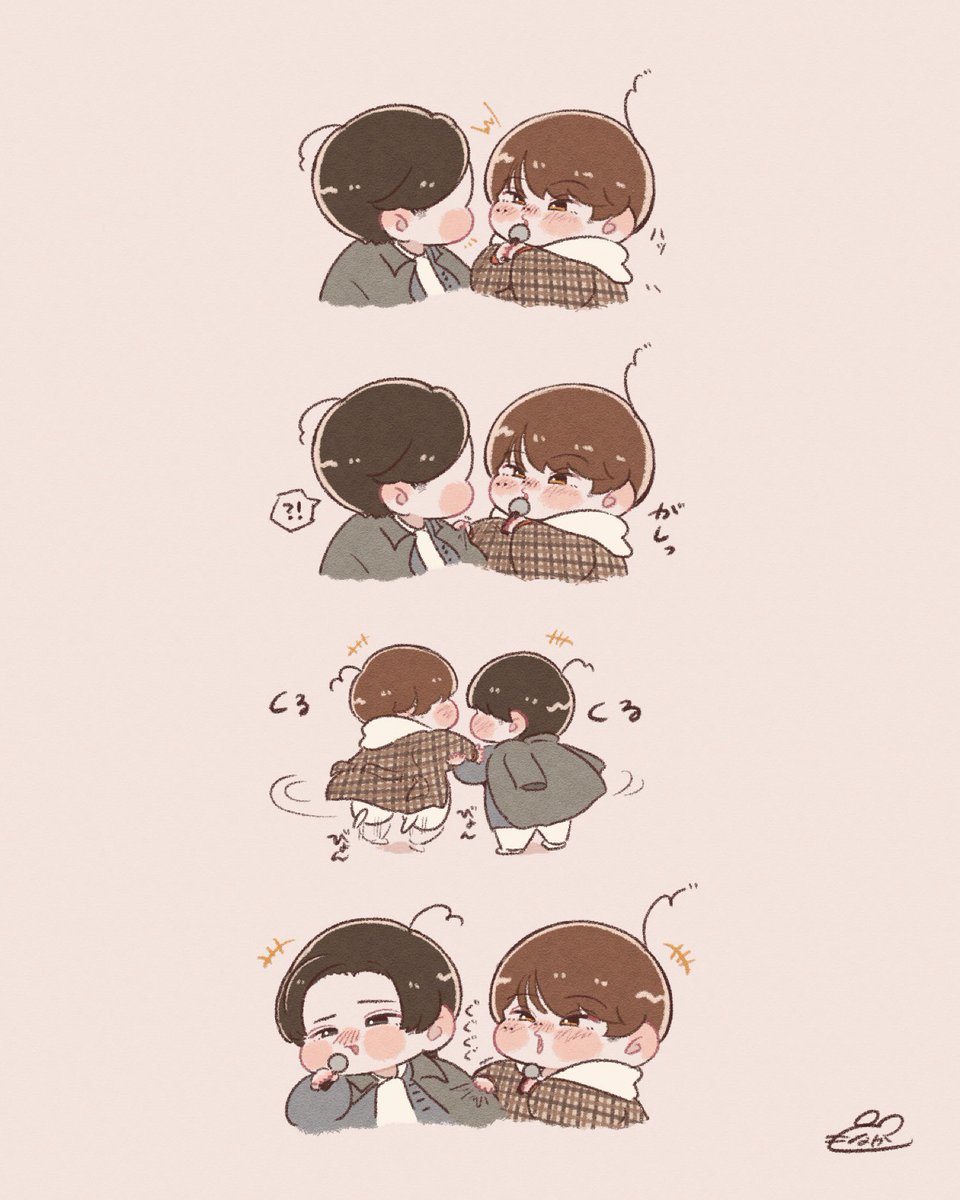 🖤🧡
ほんの数秒で情報量の多すぎるめめこじ