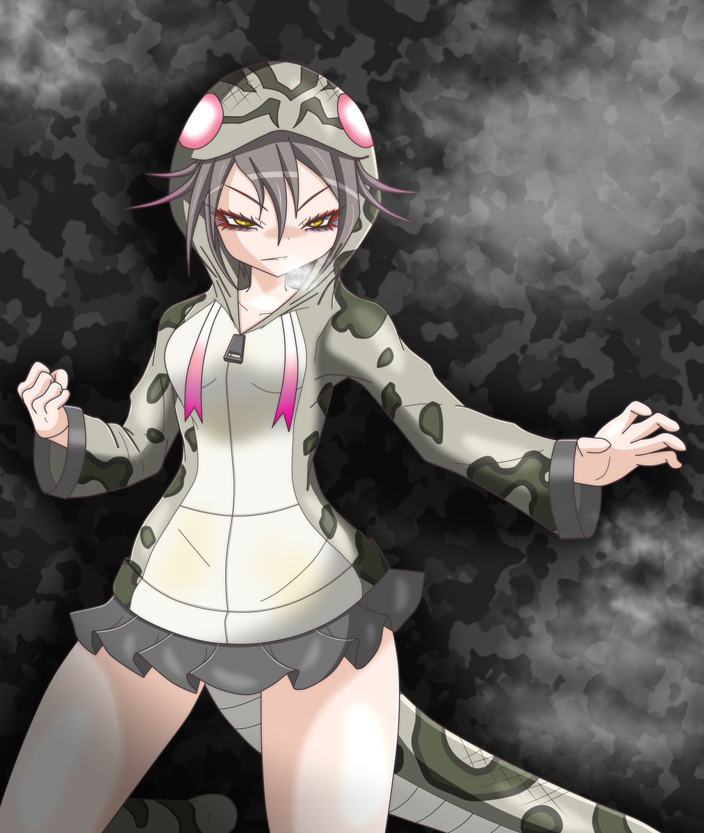 【再掲】ハブ
#けものフレンズ 