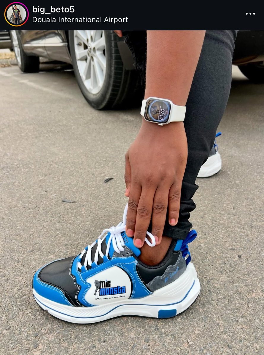 IamMicMonsta's tweet photo. Take a walk in my shoes 👟 

#TheStarsAreWatching 🐘
@big_beto5 https://t.co/u8b8BTgK53