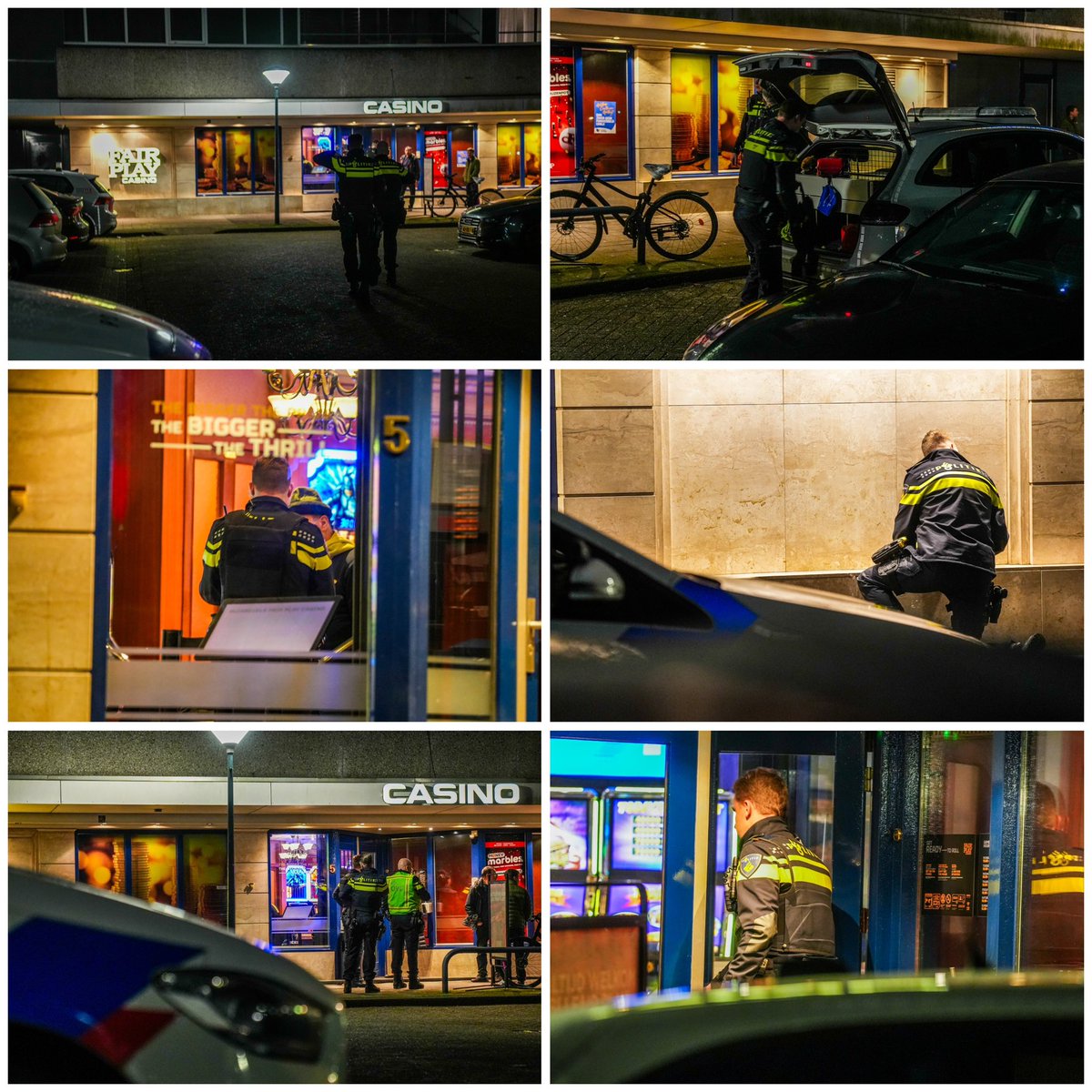 Overval op Fairplay Casino in Geldrop