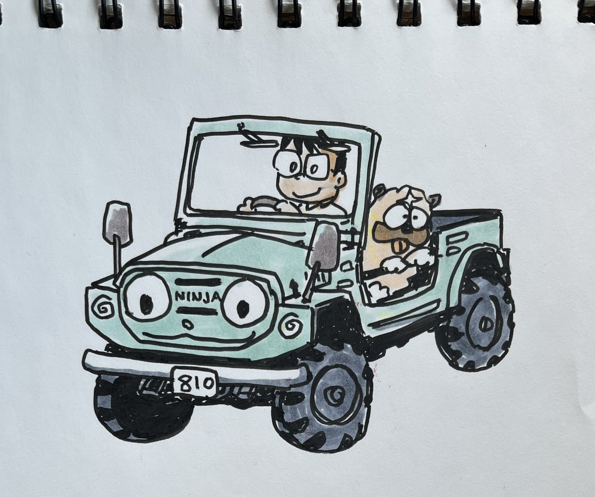 「#昭和100年だから昭和の車両を貼ろう 」|zama36のイラスト