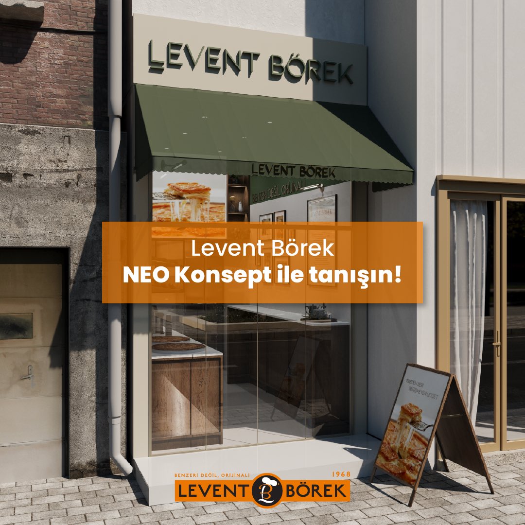 LeventBorekTR's tweet photo. Levent Börek NEO Konsept ile tanışın! Düşük m², minimum yatırım maliyeti ve basit operasyon ile kendi işinizi kurun! Ayrıntılar için 0532 765 78 04 numaralı hattımızla iletişime geçebilir, https://t.co/8WB2cfF1rO adresimize başvuru yapabilirsiniz! #LeventBörek https://t.co/QC7EUIClaU