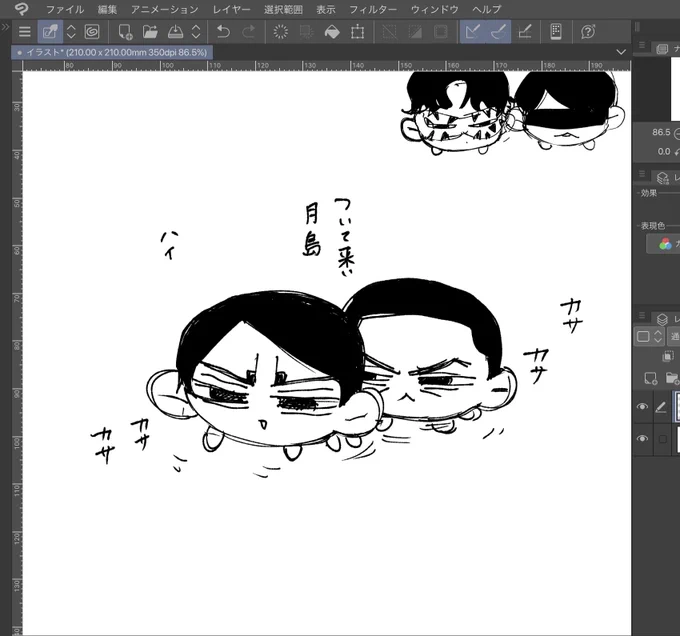 カサカサ 
