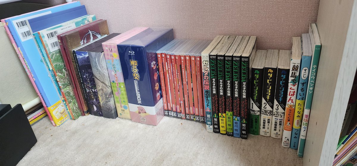 45_fenneko's tweet photo. 圧倒的棚不足…
まだクローゼットのダンボールにたくさん眠っている
というか本とゲームとDVDを並べて置くのもどうかと思うし未開封が当然のように出てくる https://t.co/KWMdhWN15c