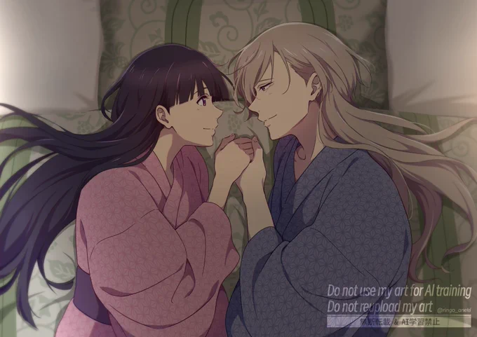 一緒のお布団【清霞×美世】 #わたしの幸せな結婚 #わた婚アニメ