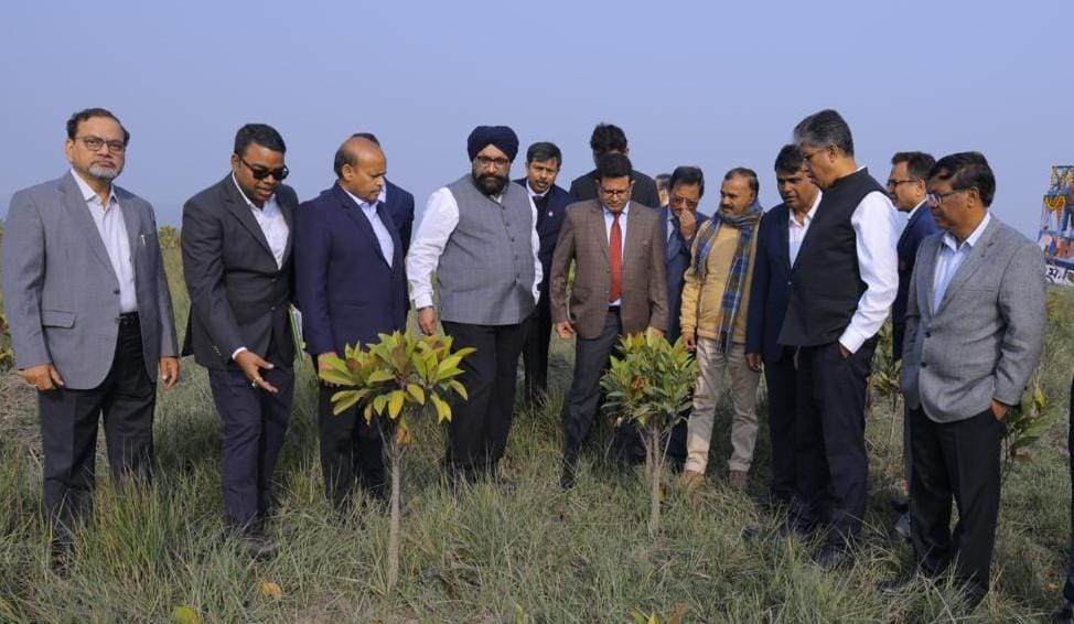 A proud milestone as #IndianOil celebrates 50 years of Haldia Refinery—a beacon of resilience, innovation and sustainability. Honoured to inaugurate #MangrovePlantation 2.0 at Beliari Char, West Bengal, to commemorate this golden jubilee. Building on the success of Plantation