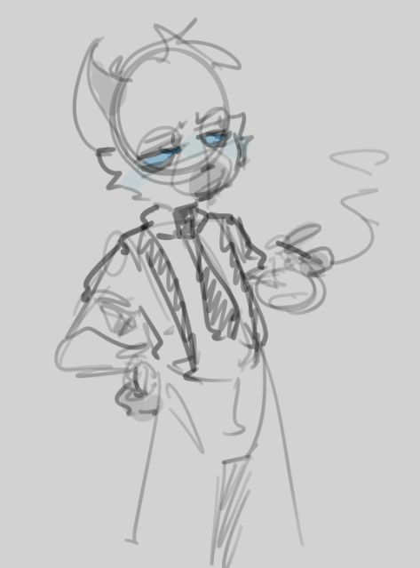 He's so silly and weird