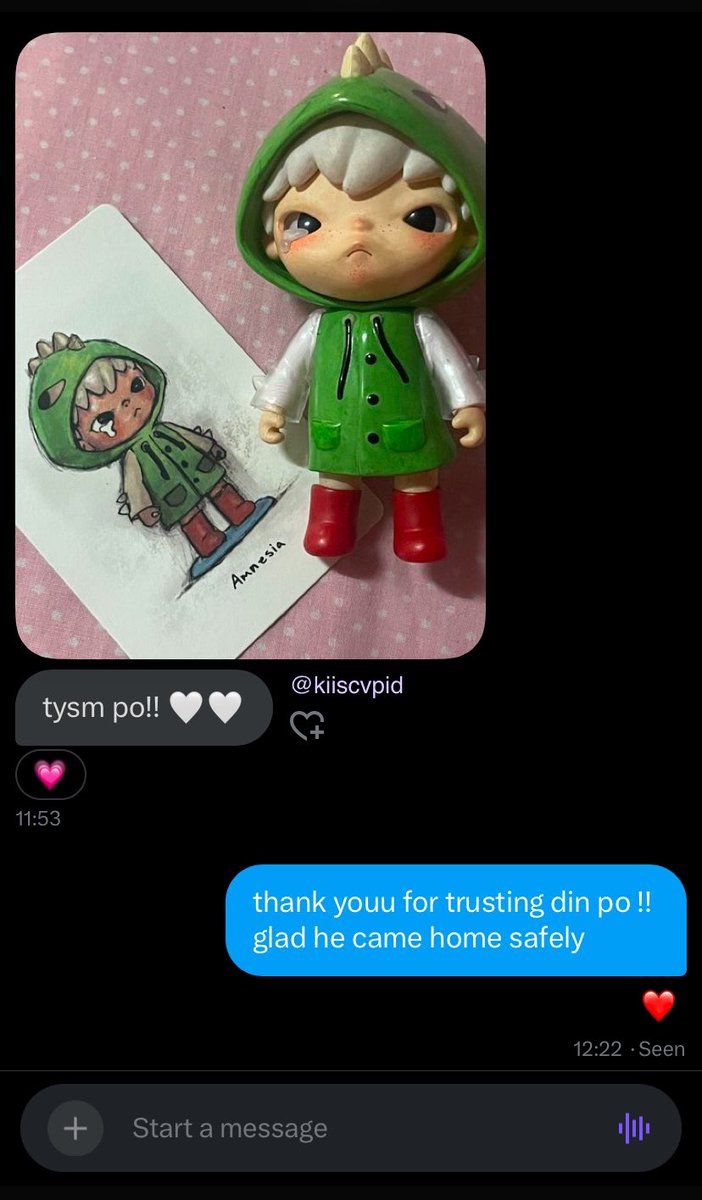kiiscvpid's tweet photo. first #cvpidfeedbacks !!! π€ https://t.co/d7n69RE6WO