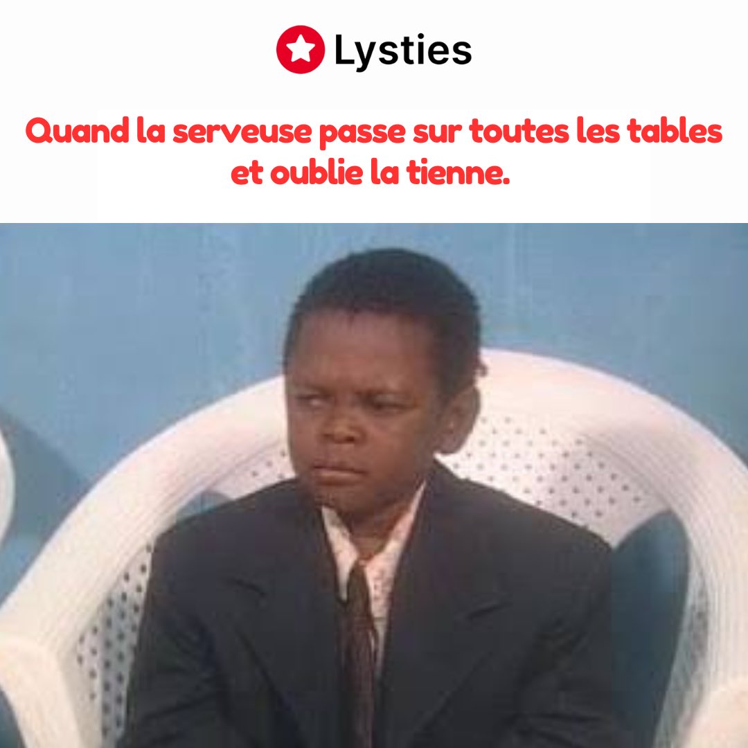 On a déjà tous vécu ça 😂. 

Racontez-nous vos expériences avec les serveuses dans les restaurants.