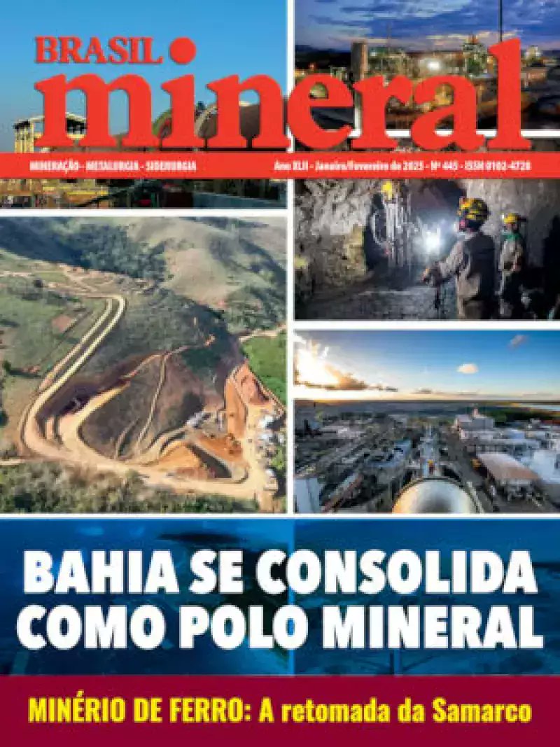 BrazilMineral's tweet photo. A edição 445 da Brasi Mineral aborda o crescimento e os novos investimentos da mineração na Bahia, a retomada da Samarco e muito mais!
#brasilmineral #bahia #mineracao #samarco #forumbrasilmineral #uranio
https://t.co/QfaG4URjic https://t.co/5CoKKwtkd1