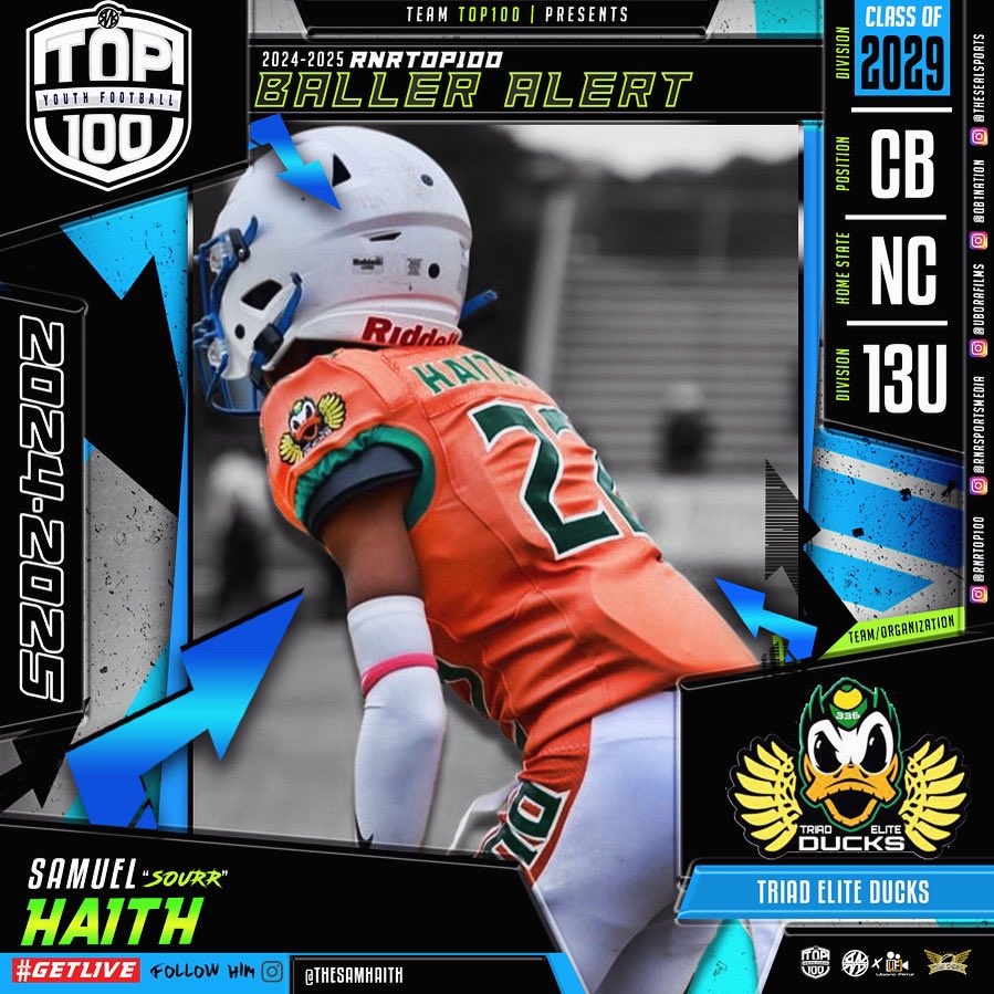 Number 1 DB in 13u #D1 #football