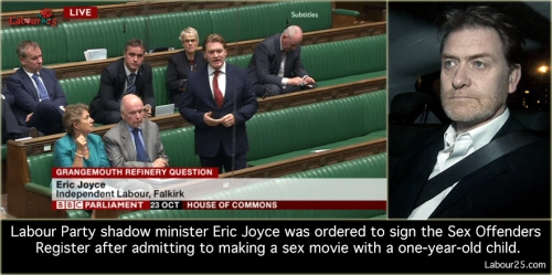 JimFergusonUK's tweet photo. Labour Party shadow minister Eric Joyce pleads guilty to making indecent movie of child

Labour Party shadow minister Eric Joyce📷 was ordered to sign the Sex Offenders Register after admitting to making a sex movie with a one-year-old child.

The disgraced Labour MP was accused of making a movie in the most serious A category of indecency, on a device.

Judge Emma Peters said that the movie, found on a device, “depicts a number of children”.

“Some are very young, one is said to be 12-months-old,” she said. “Clearly a category-A movie.”

Joyce, 59, of Worlingworth, Suffolk was granted bail after pleading guilty at Ipswich Crown Court on Tuesday and was ordered to sign the Sex Offenders Register.

Judge Peters also instructed that a report be prepared before the Labour Party shadow minister is sentenced on August 7.

She warned Joyce that the offence crosses the custody threshold, adding that the court “takes such incidents very seriously” as they “fuel the abuse of children”

Joyce was charged under the Protection of Child Act after being arrested on in Worlingworth on November 6, 2018.

He was then released under investigation until being summonsed to appear before magistrates this week.

The MP issued a statement about his charge on his website in June.

He said: “The matter of my charge, announced today, will be dealt with in the first instance on 7 July at Ipswich Crown Court.

“I will make no comment from now until all legal processes are at a close. At that point, I will make a full statement.”