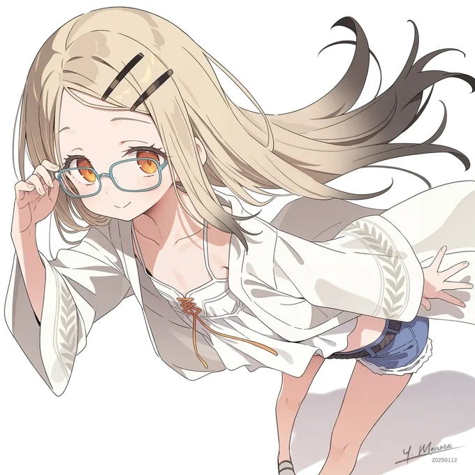 篠澤広@めがね / Hiro Shinosawa#学マス 