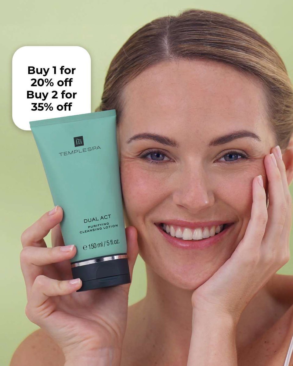 MelanieLampro's tweet image. 💛 FRESH-FACED
✨ Cleanse your way to flawless skin!

🩷 Buy 1 cleanser and save 20% 
💕 Buy 2 cleansers and save 35% 

🛍️ Shop now: buff.ly/3TLpwtH 

#Skincare #JanuaryOffer #Cleansers