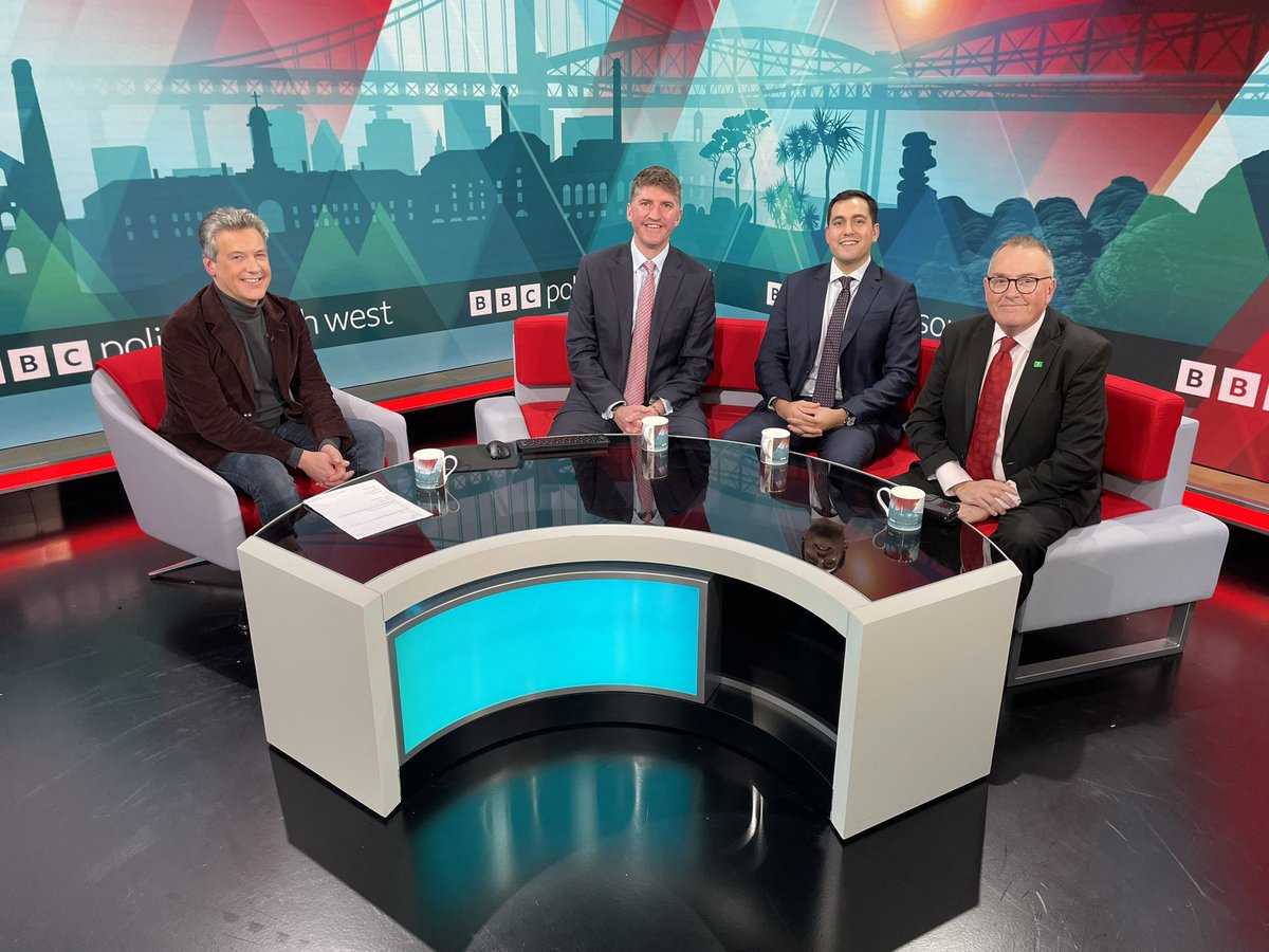 Tudor Evans (@councillortudor) on Twitter photo I'm on the telly this morning on <a href="/sun_politics_sw/">BBCSundayPolitics SW</a>. Curious about devolution and local government reorganisation? Tune in! I'm on the telly this morning on <a href="/sun_politics_sw/">BBCSundayPolitics SW</a>. Curious about devolution and local government reorganisation? Tune in!