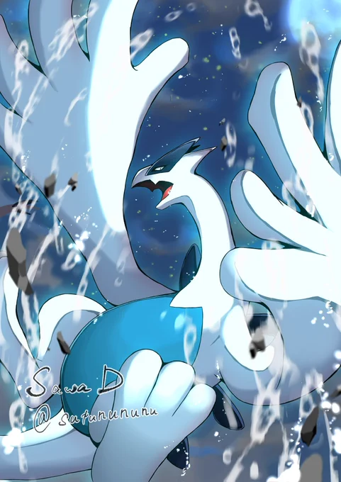 金銀 #pokemonfanart #ポケモンイラスト