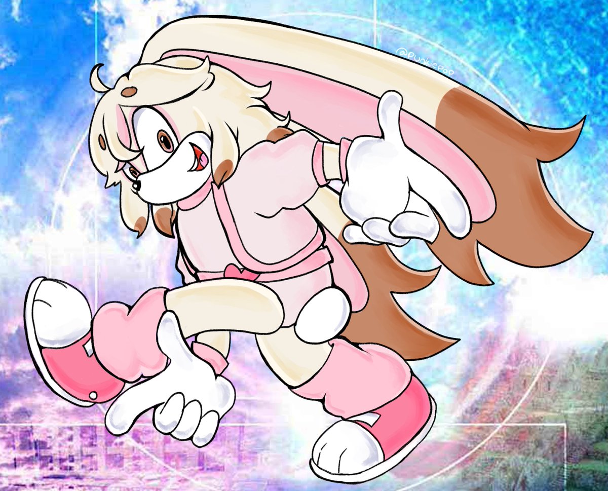 I just wanted to draw the funny Sonic pose #sonicoc