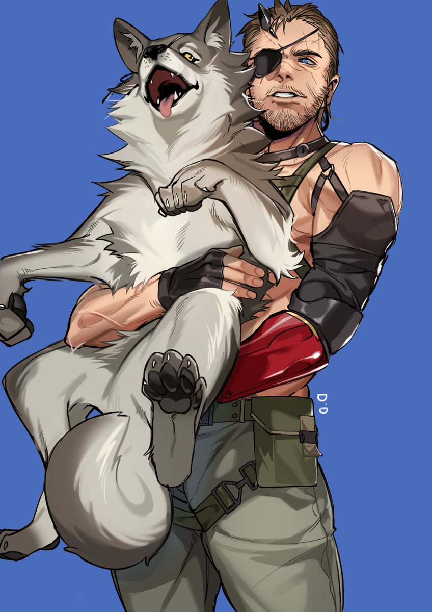 coni0771's tweet photo. DD &amp; V🐶🐍
#mgs https://t.co/gOxrGm2fLH