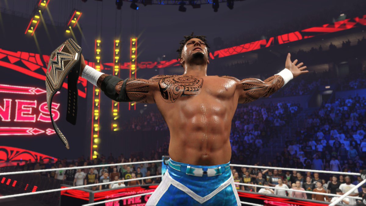 theOMEGAgoken's tweet photo. A world title would look good on me again. 🙏🏼 Also fuck jason gold [#StarlightPro #ToolieCertified #WWE2K24 ] https://t.co/iCDneGAGCc