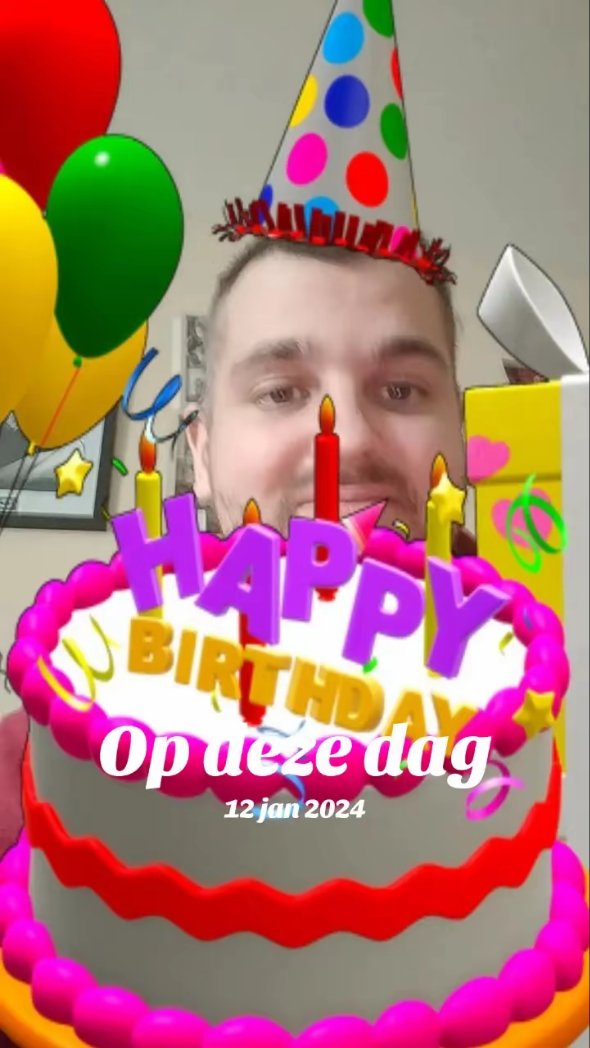 Jaardag vandaag 35 jaar vandaag