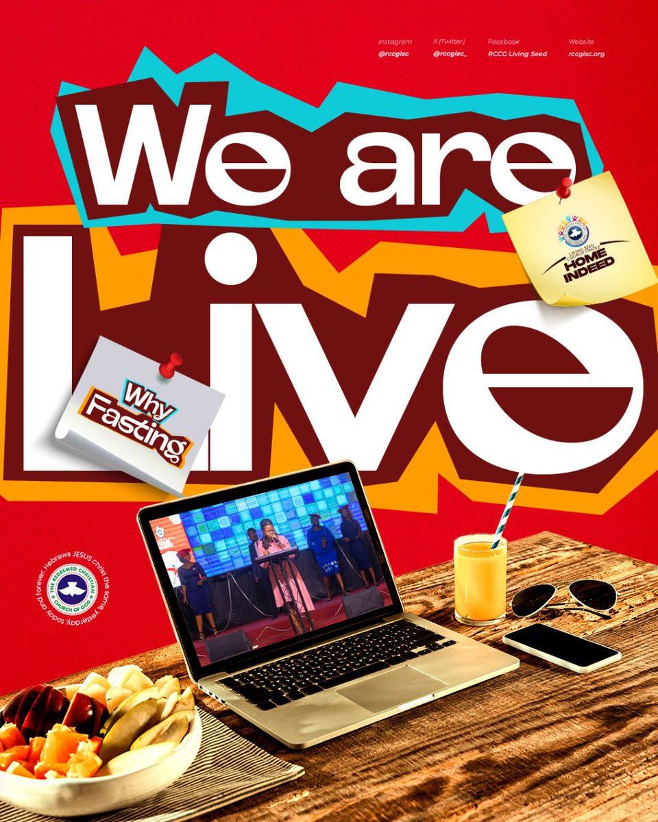 You're welcome to another awesome service.
It's fasting season and we'll be learning about why we should fast.
Do join us and remain blessed.

youtu.be/6at0Ad33xnc

#rccglsc #teamard #sundayservice #whyfasting #homeindeed